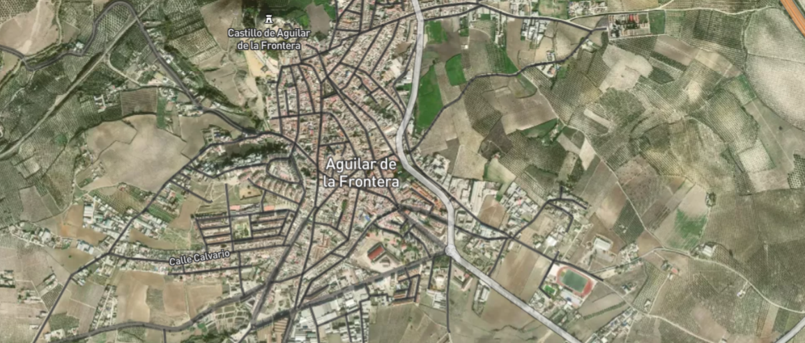 Urbanismo de Aguilar de la Frontera, Córdoba