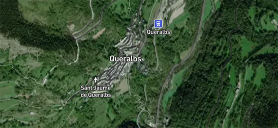 Proyecto de urbanización de calles varias del núcleo de Queralbs.