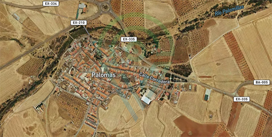 Palomas, Badajoz.