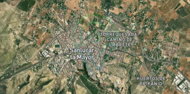 Urbanismo de Sanlúcar la Mayor, Sevilla